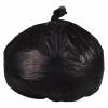 Boardwalk Low-Density Waste Can Liners, 45 gal, 0.6 mil, 40″ x 46″, Black, 25 Bags/Roll, 4 Rolls/Carton(Black)