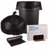Boardwalk Low-Density Waste Can Liners, 45 gal, 0.6 mil, 40″ x 46″, Black, 25 Bags/Roll, 4 Rolls/Carton(Black)