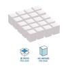 Boardwalk Low-Fold Dispenser Napkins, 1-Ply, 7 x 12, White, 400/Pack, 20 Packs//Carton
