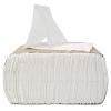 Boardwalk Low-Fold Dispenser Napkins, 1-Ply, 7 x 12, White, 400/Pack, 20 Packs//Carton
