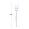 Boardwalk Mediumweight Polystyrene, Fork, White, 10 Boxes Of 100/carton