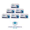 Boardwalk Office Packs Lunch Napkins, 1-Ply, 12 x 12, White, 2,400/Carton