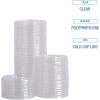 Boardwalk PET Cold Cup Lids, Fits 12 oz Squat and 14 to 24 oz Plastic Cups, Clear, 1,000/Carton