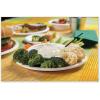 Boardwalk PL-10BW-NPFA 10 in. Bagasse PFAS-Free Dinnerware Plate – Tan (500/Carton)