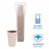 Boardwalk Paper Hot Cups, 16 oz, White, 20 Cups/Sleeve, 50 Sleeves/Carton