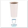 Boardwalk Paper Hot Cups, 20 Oz, White, 12 Cups/sleeve, 50 Sleeves/carton