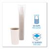 Boardwalk Paper Hot Cups, 20 Oz, White, 12 Cups/sleeve, 50 Sleeves/carton
