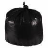 Boardwalk Recycled Low-Density Polyethylene Can Liners, 33 Gallon Garbage Bags, 1.2 mil, 33″ x 39″, Black, 10 Bags/Roll, 10 Rolls/Carton