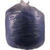 Boardwalk Recycled Low-Density Polyethylene Can Liners, 56 Gallon Garbage Bags, 1.4 mil, 43″ x 47″, Clear, 10 Bags/Roll, 10 Rolls/Carton