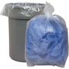 Boardwalk Recycled Low-Density Polyethylene Can Liners, 60 Gallon Garbage Bags, 1.1 mil, 38″ x 58″, Clear, 10 Bags/Roll, 10 Rolls/Carton(1 Count (Pack of 1))