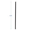 Boardwalk STRU525B10 Unwrapped Single-Tube Stir-Straws, 5 1/4″, Black, Pack of 1000 (Case of 10)