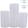 Boardwalk Souffle/portion Cup Lids, Fits 2 Oz Portion Cups, Clear, 2,500/carton