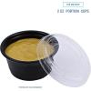 Boardwalk Souffle/portion Cup Lids, Fits 2 Oz Portion Cups, Clear, 2,500/carton
