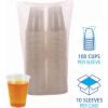 Boardwalk TRANSCUP10CT Translucent Plastic Cold Cups, 10oz (Case of 1000)