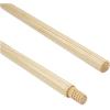 Boardwalk Threaded End Broom Handle, Lacquered Wood, 0.94″ dia x 60″, Natural