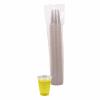 Boardwalk Translucent Plastic Cold Cups, 7 oz, Polypropylene, 100 Cups/Sleeve, 25 Sleeves/Carton