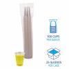 Boardwalk Translucent Plastic Cold Cups, 7 oz, Polypropylene, 100 Cups/Sleeve, 25 Sleeves/Carton