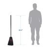 Boardwalk UNS 930BP BWK930BP Flag-Tip Push Broom, Poly Bristles, 42″ Handle, Natural/Black (Pack of 12)