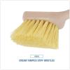 Boardwalk Utility Brush, Cream Polypropylene Bristles, 5.5 Brush, 3″ Tan Plastic Handle
