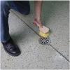 Boardwalk Utility Brush, Cream Polypropylene Bristles, 5.5 Brush, 3″ Tan Plastic Handle