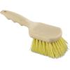 Boardwalk Utility Brush, Cream Polypropylene Bristles, 5.5 Brush, 3″ Tan Plastic Handle