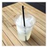 Boardwalk Wrapped Jumbo Straws, 7.75″, Polypropylene, Black, 250/Pack, 50 Packs/Carton