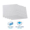 Boardwalk Z7660VNK 38 in. x 60 in. 16 microns 60 Gallon High-Density Industrial Can Liners Flat Pack – Natural (100/Carton)