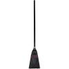 Boardwalk BWK951BP Flag Tipped Poly Bristle 37 in. – 38 in. Length Lobby Broom – Natural/Black (1 Dozen)