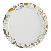 Boardwalk Deerfield Printed Paper Plates, 6″ Dia, Coated/soak Proof, Multicolor, 250/pack, 4 Packs/carton