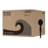 Boardwalk Heavyweight Wrapped Polystyrene Cutlery, Soup Spoon, Black, 1,000/Carton