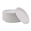 Boardwalk Hi-Impact Plastic Dinnerware, Plate, 9″ dia, White, 500/Carton