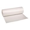 Boardwalk Low-Density Waste Can Liners, 33 gal, 0.6 mil, 33 x 39, White, 25 Bags/Roll, 6 Rolls/Carton