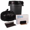 Boardwalk Recycled Low-Density Polyethylene Can Liners, 60 Gallon Garbage Bags, 1.8 mil, 38″ x 58″, Black, 10 Bags/Roll, 10 Rolls/Carton