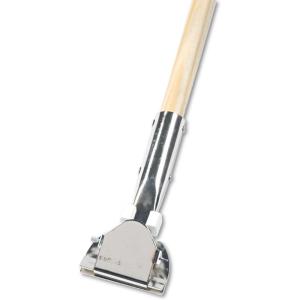 Boardwalk 1490 Clip-On Dust Mop Handle, Lacquered Wood, Swivel Head, 1″ Dia. x 60in Long
