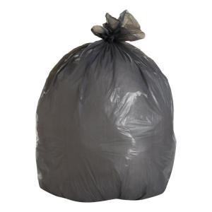 Boardwalk Low-Density Waste Can Liners, 45 gal, 0.6 mil, 40″ x 46″, Black, 25 Bags/Roll, 4 Rolls/Carton(Gray)