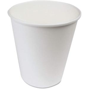 Boardwalk Paper Hot Cups, 10 Oz, White, 20 Cups/sleeve, 50 Sleeves/carton