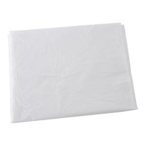 Boardwalk Z7660VNK 38 in. x 60 in. 16 microns 60 Gallon High-Density Industrial Can Liners Flat Pack – Natural (100/Carton)