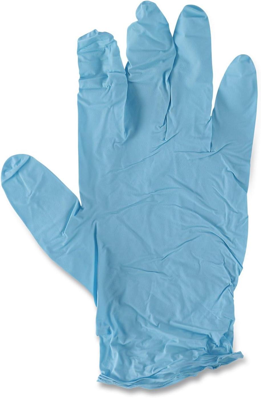 image:imageBoardwalk 382XLBXA 5 mil Disposable Examination Nitrile Gloves XLarge Blue 100Box