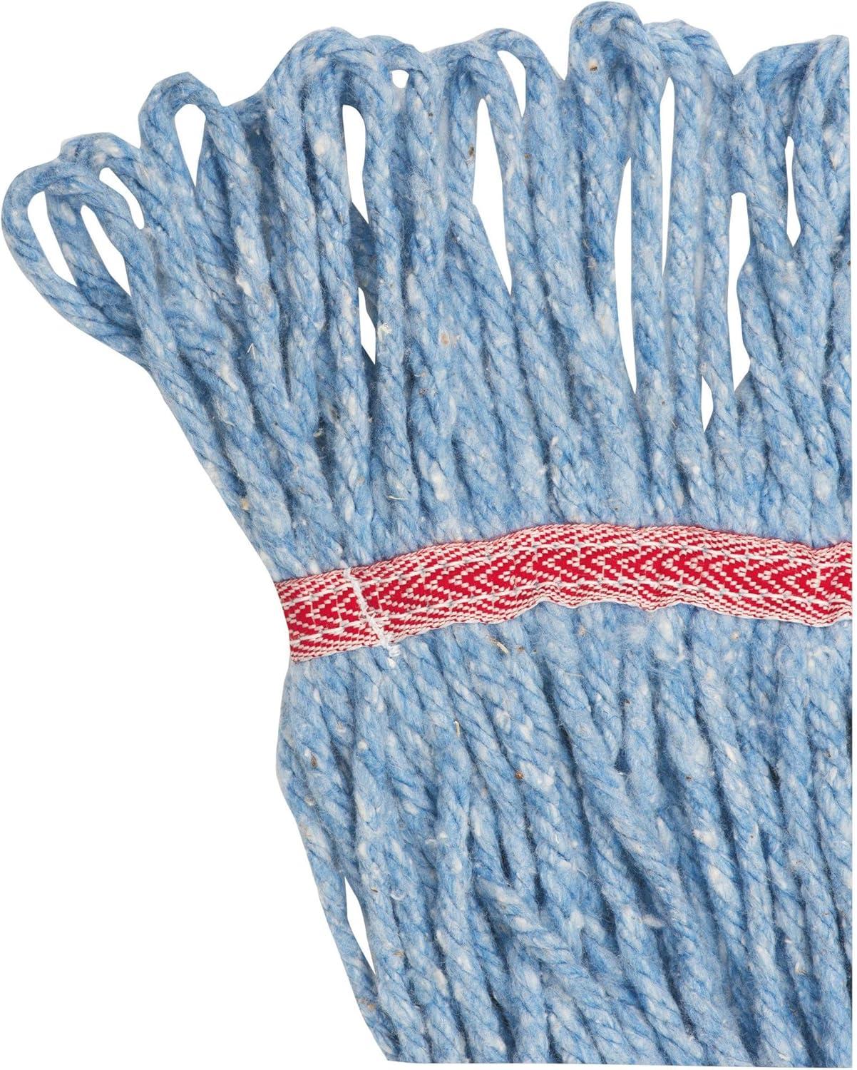 image:imageBoardwalk 503BLEA Su Loop Wet Mop Head CottonSynthetic Large Size BlueBlue