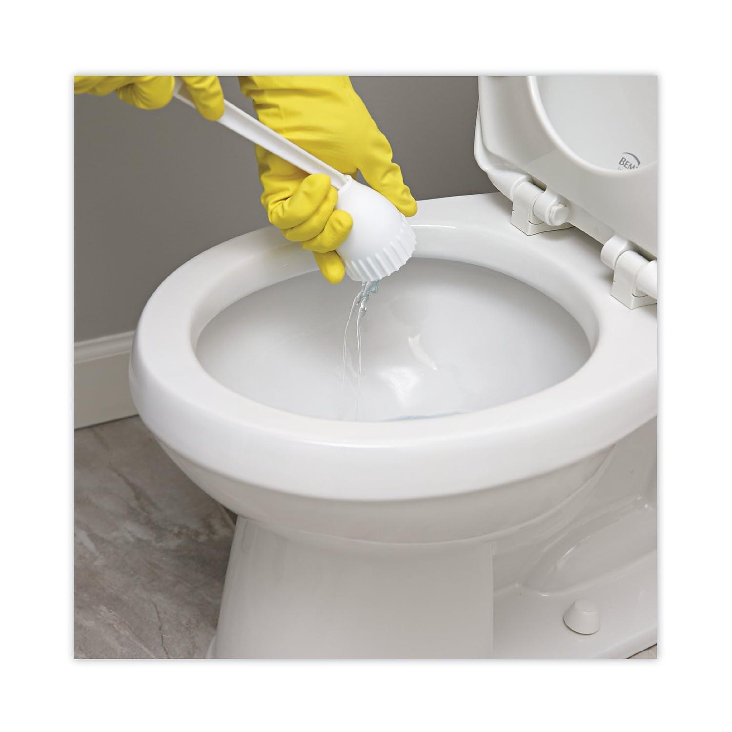 image:imageBoardwalk 528121 2 in Cone Head Plastic Bowl Mops with 10 in Handle White 25PieceCarton