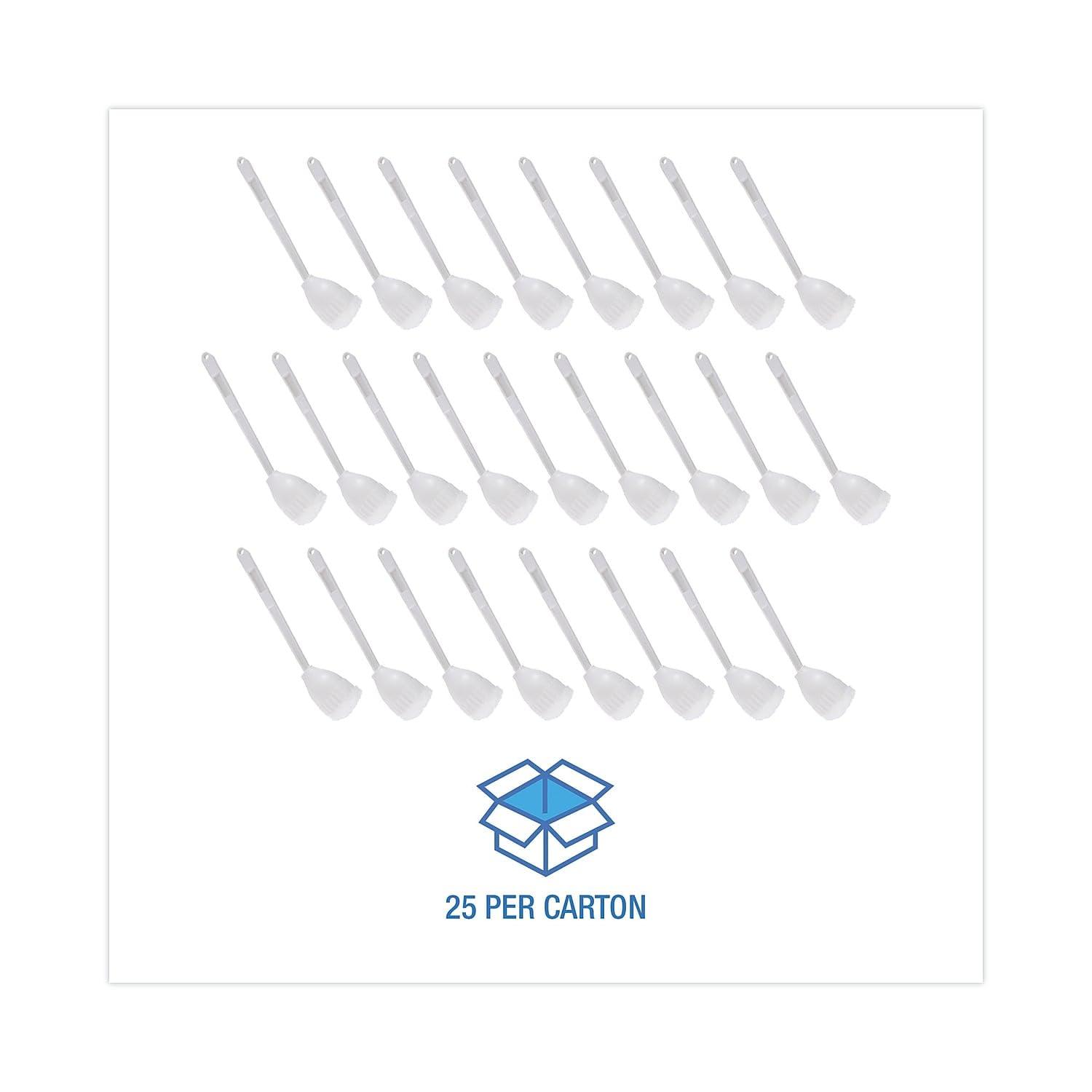 image:imageBoardwalk 528121 2 in Cone Head Plastic Bowl Mops with 10 in Handle White 25PieceCarton