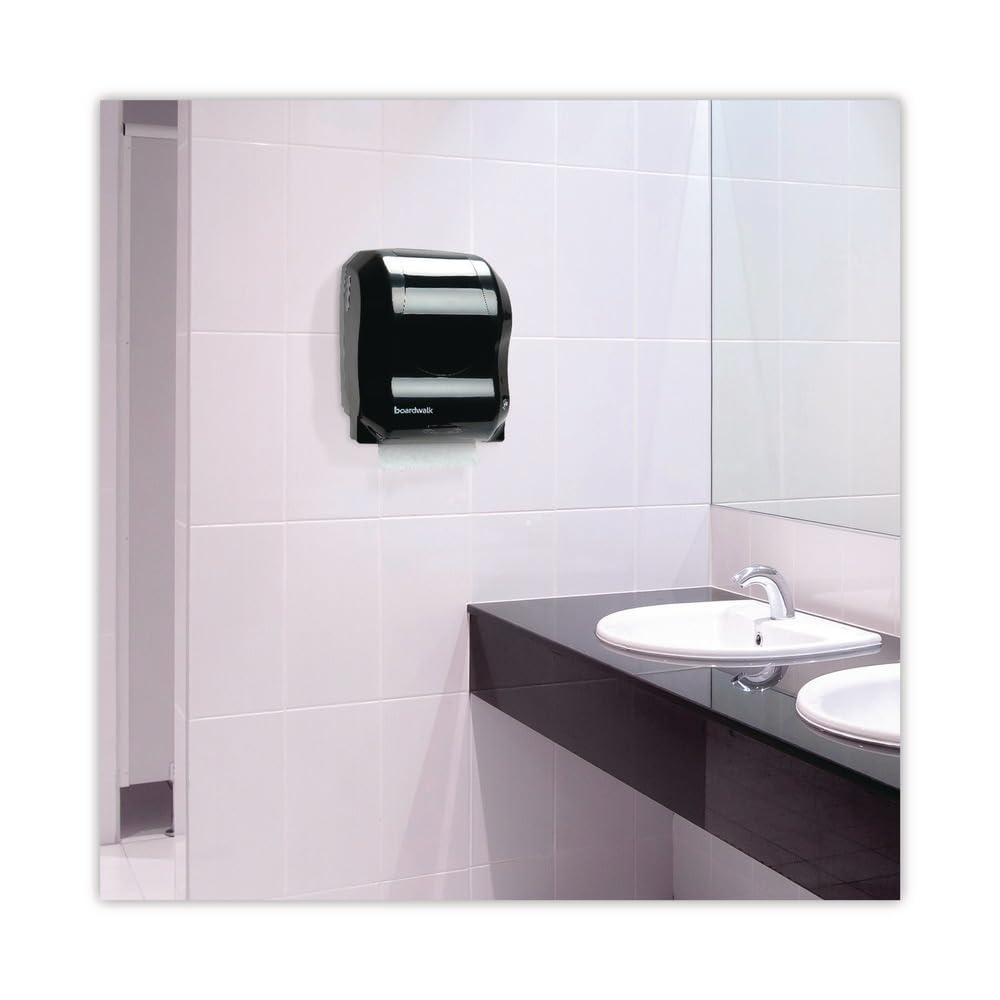 image:imageBoardwalk 6261 Hardwound Paper Towels 1Ply 8 x 600ft White 2 Core Case of 12 RollsWhite