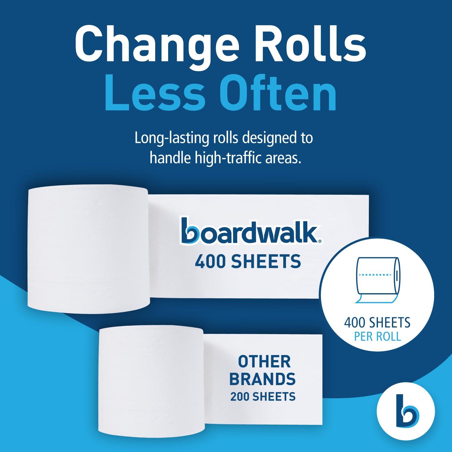 image:imageBoardwalk B6144 2Ply Septic Safe Toilet Tissue White 96Carton