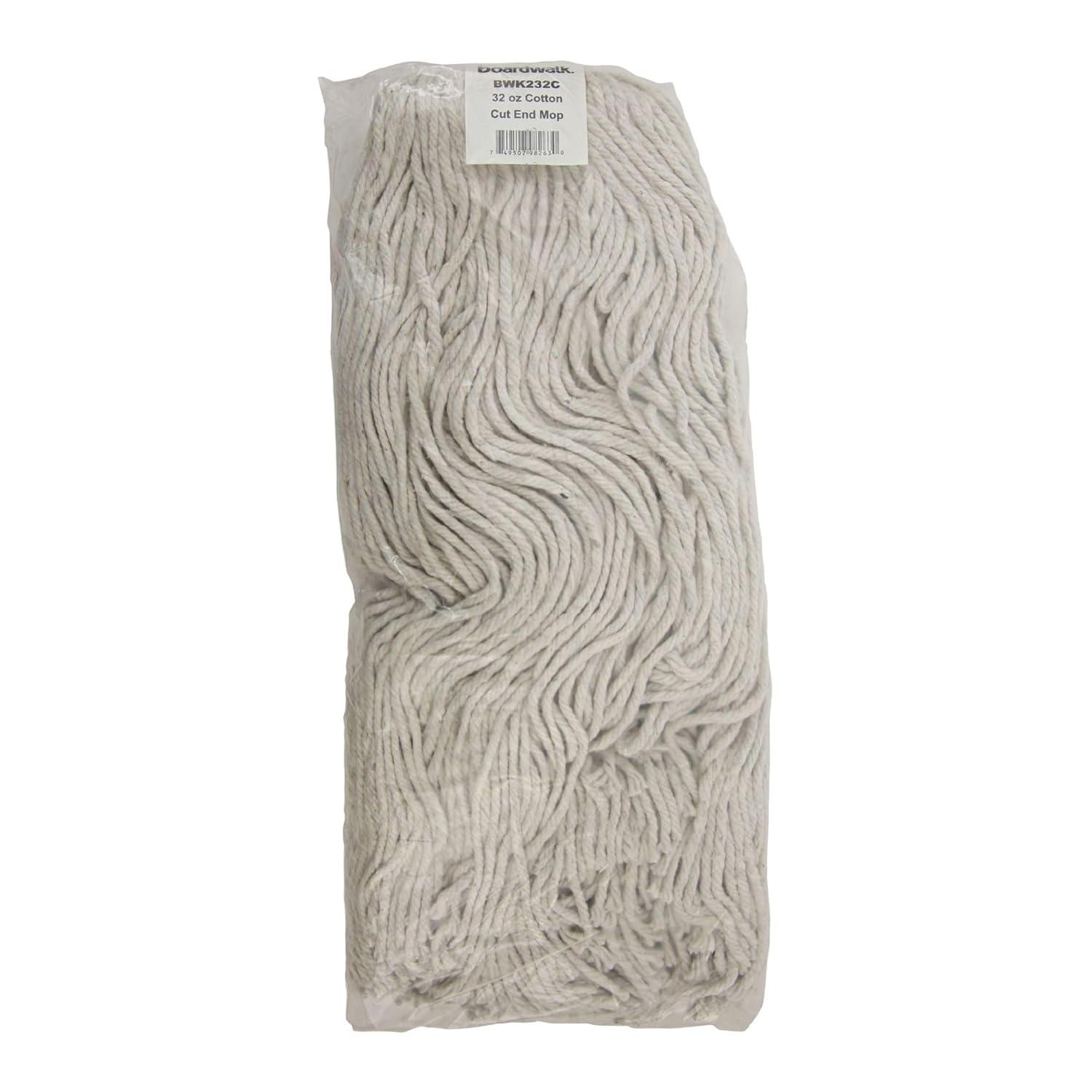 image:imageBoardwalk BWK232C 32 oz Cotton Fiber Premium Standard Head White 12Carton