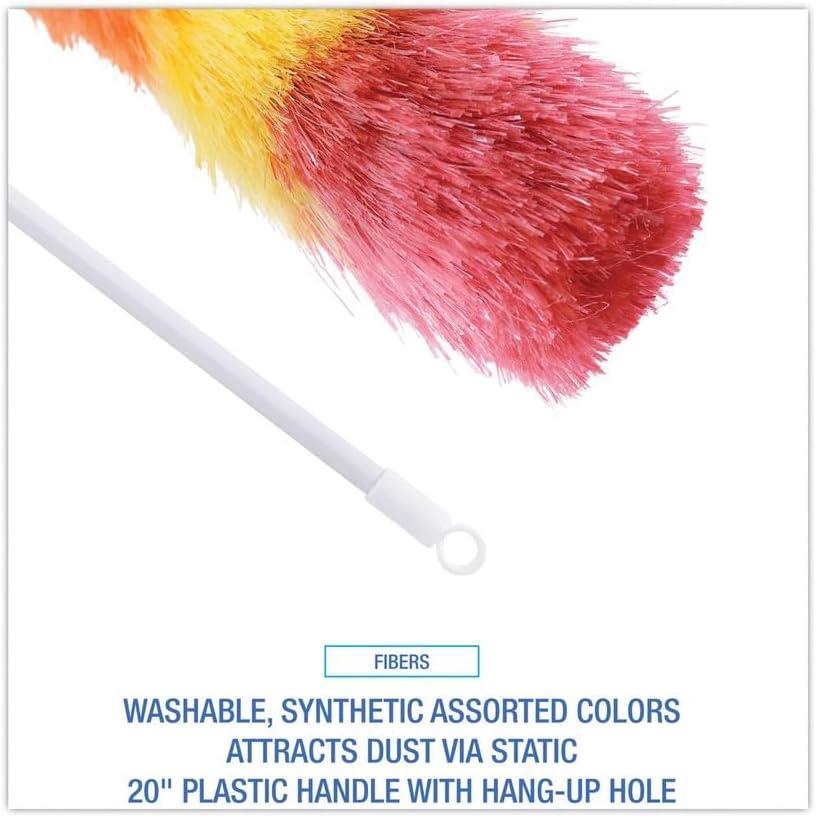 image:imageBoardwalk BWK9441 Polywool Duster with 20 in Plastic Handle Assorted Colors