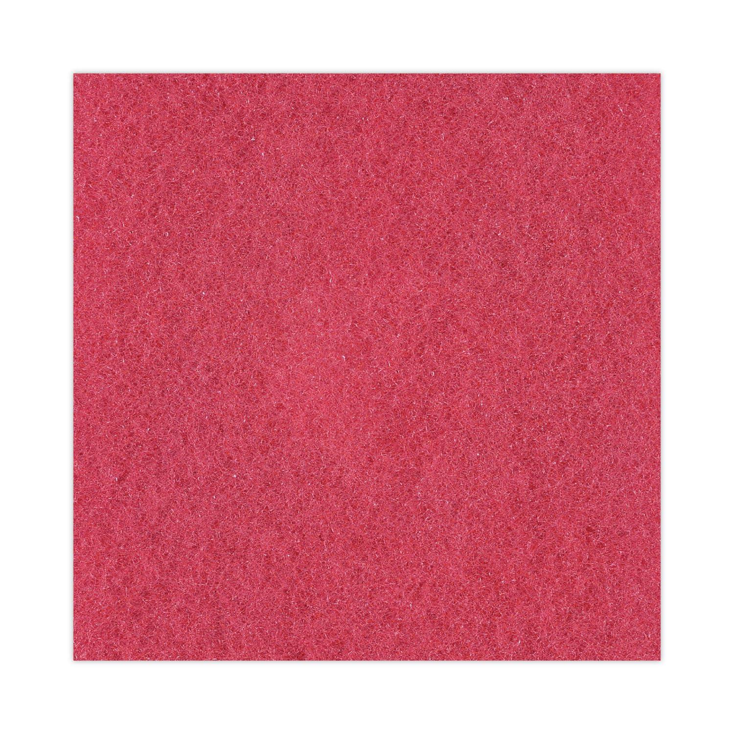 image:imageBoardwalk Buffing Floor Pads 21 Diameter Red 5carton