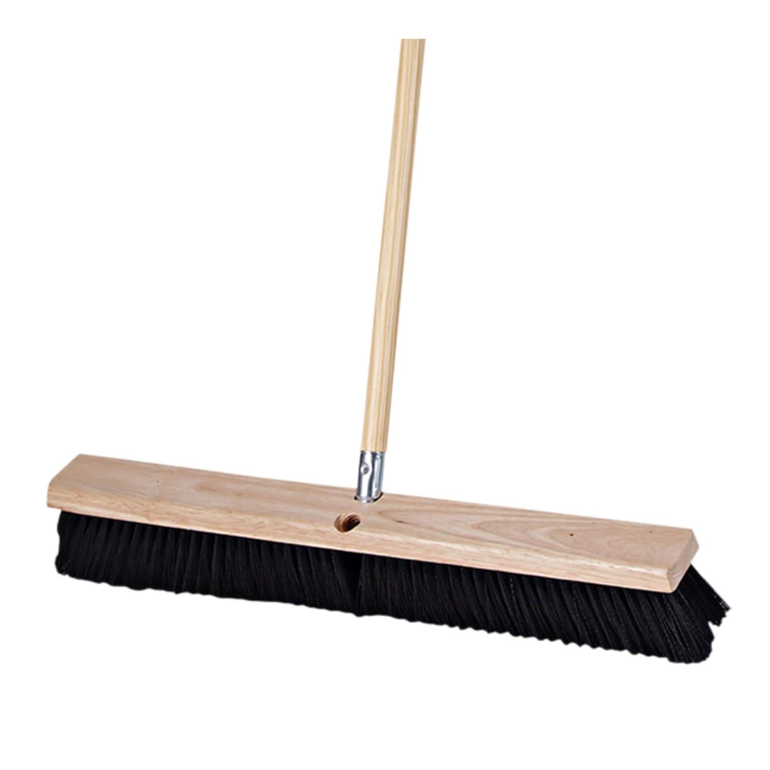 image:imageBoardwalk Cleaning Kit Medium Blue CottonRayonSynthetic Head 60 NaturalYellow WoodMetal Handle