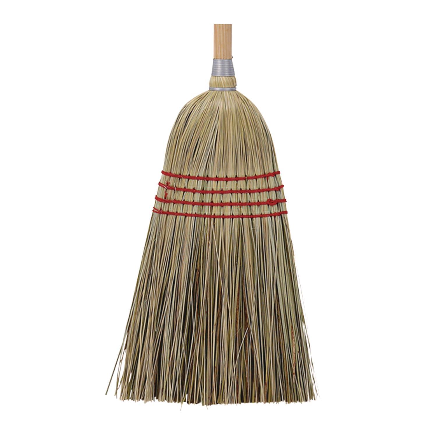 image:imageBoardwalk Cleaning Kit Medium Blue CottonRayonSynthetic Head 60 NaturalYellow WoodMetal Handle