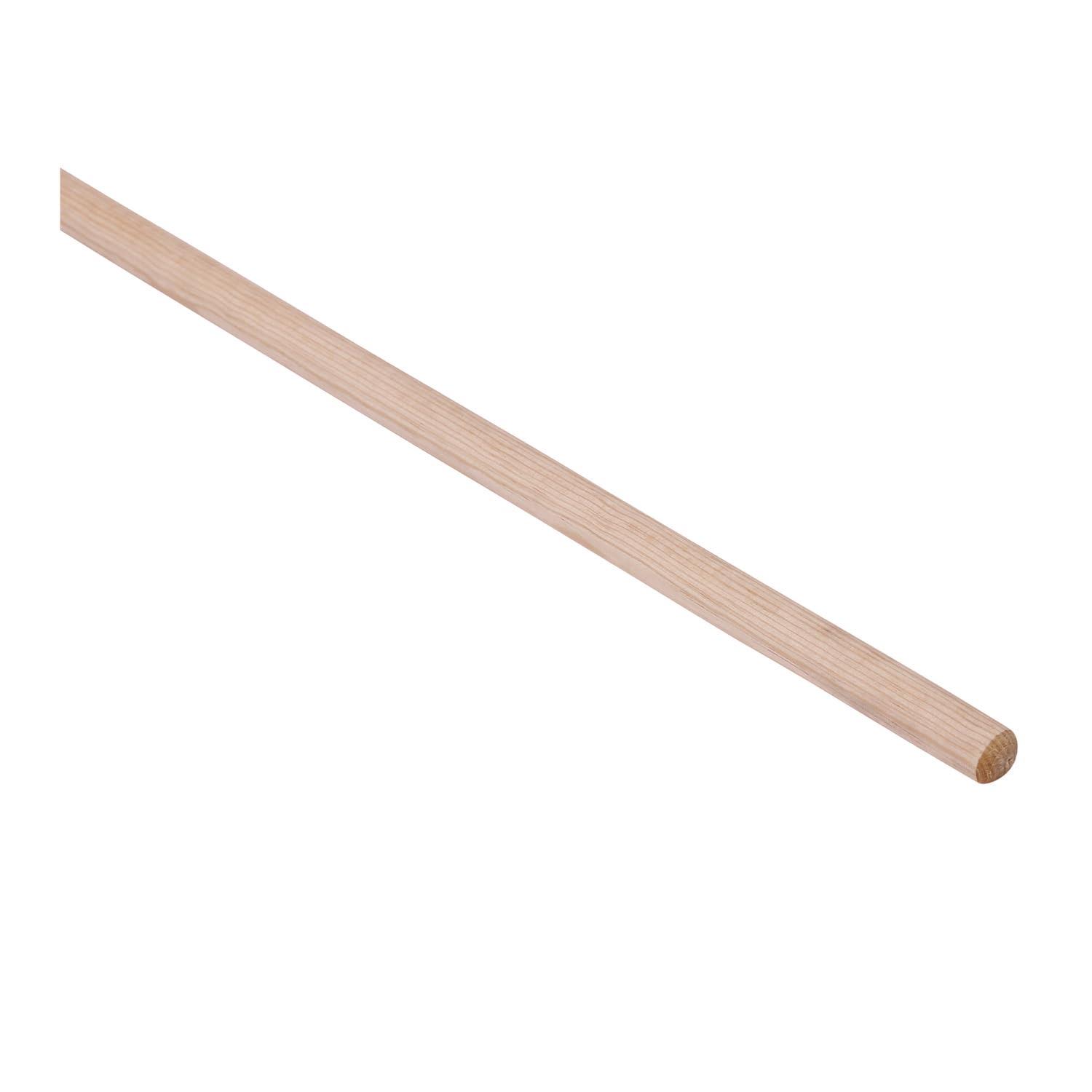 image:imageBoardwalk HandleDeck Mops 20 oz White Cotton Head 54 Oak Wood Handle