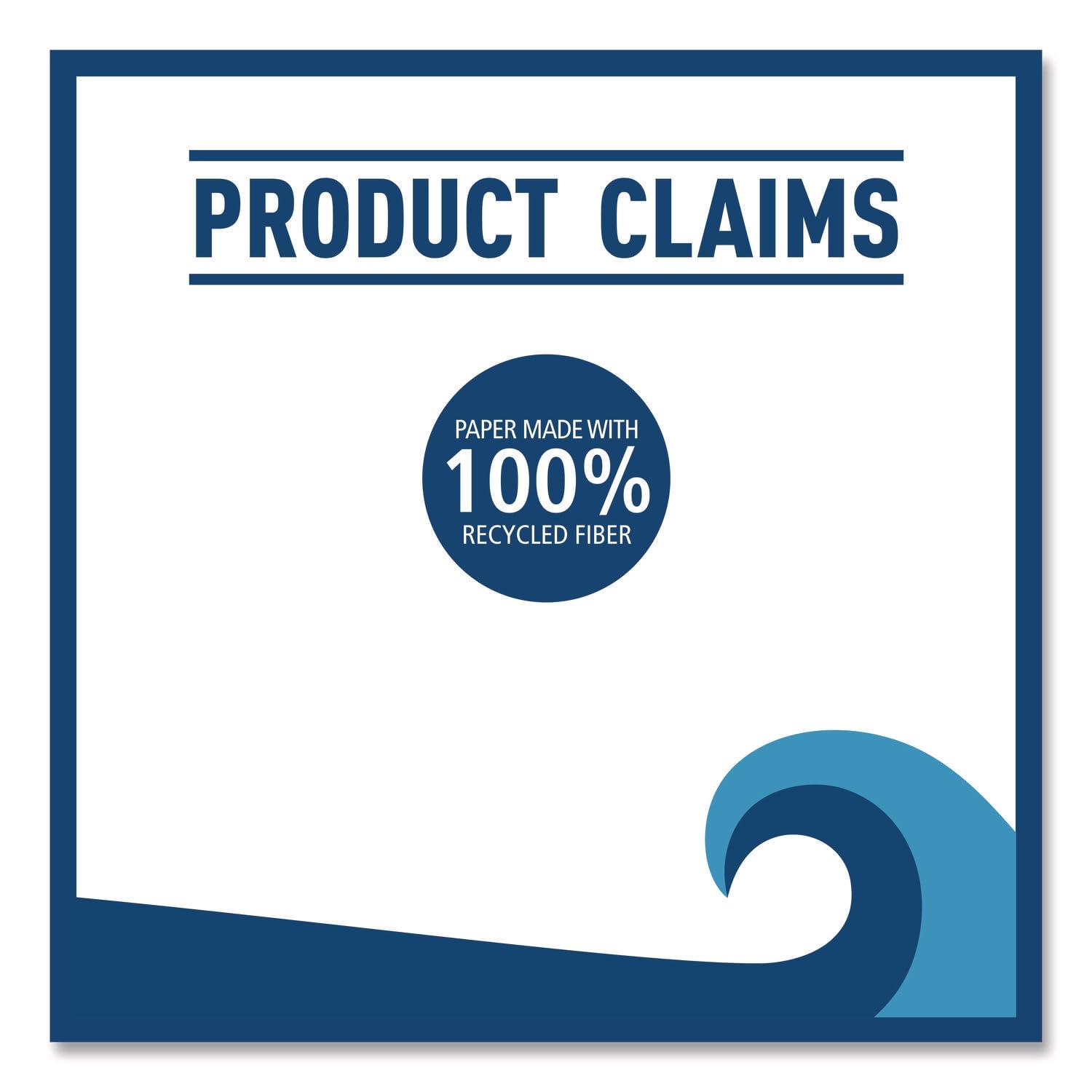 image:imageBoardwalk Hardwound Paper Towel Rolls 8 x 800ft Rolls 6 Rolls Per Carton White Commercial Bathroom Towels Strong Durable Absorbent